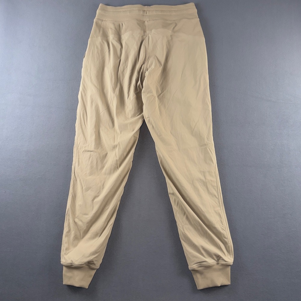 Lululemon Dance Studio Mid-Rise Jogger Full Length Sheer Oak LW5ENPS Tan Size 6 - Picture 8 of 8